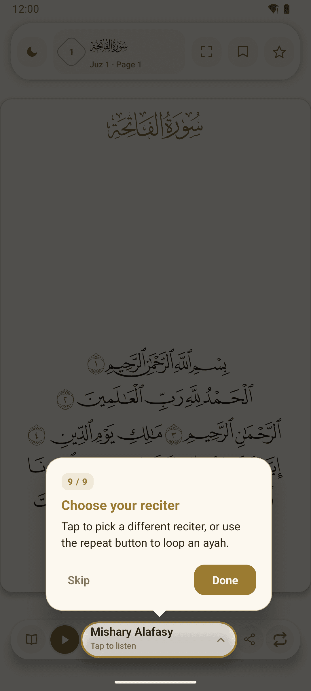 App tour 9